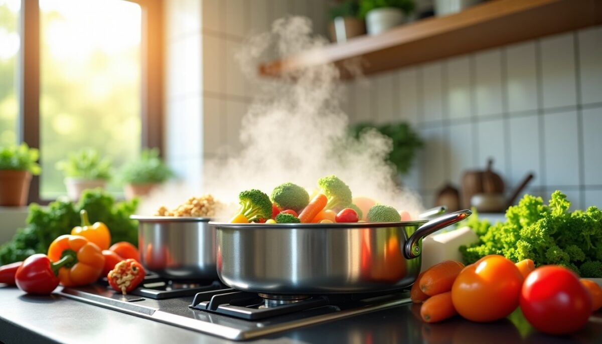 L’Art de Parfaire la Cuisson à l’Eau de Vos Légumes et Féculents