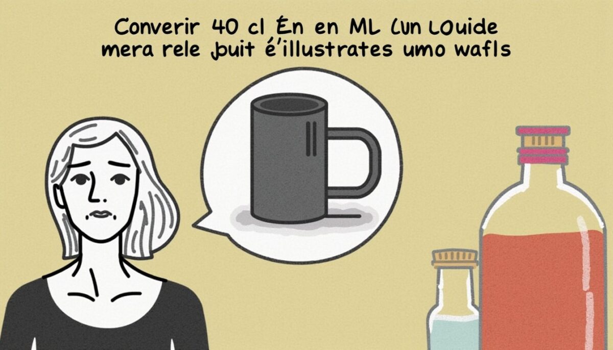 Convertir 40 cl en ml : un guide clair et illustré pour tout comprendre