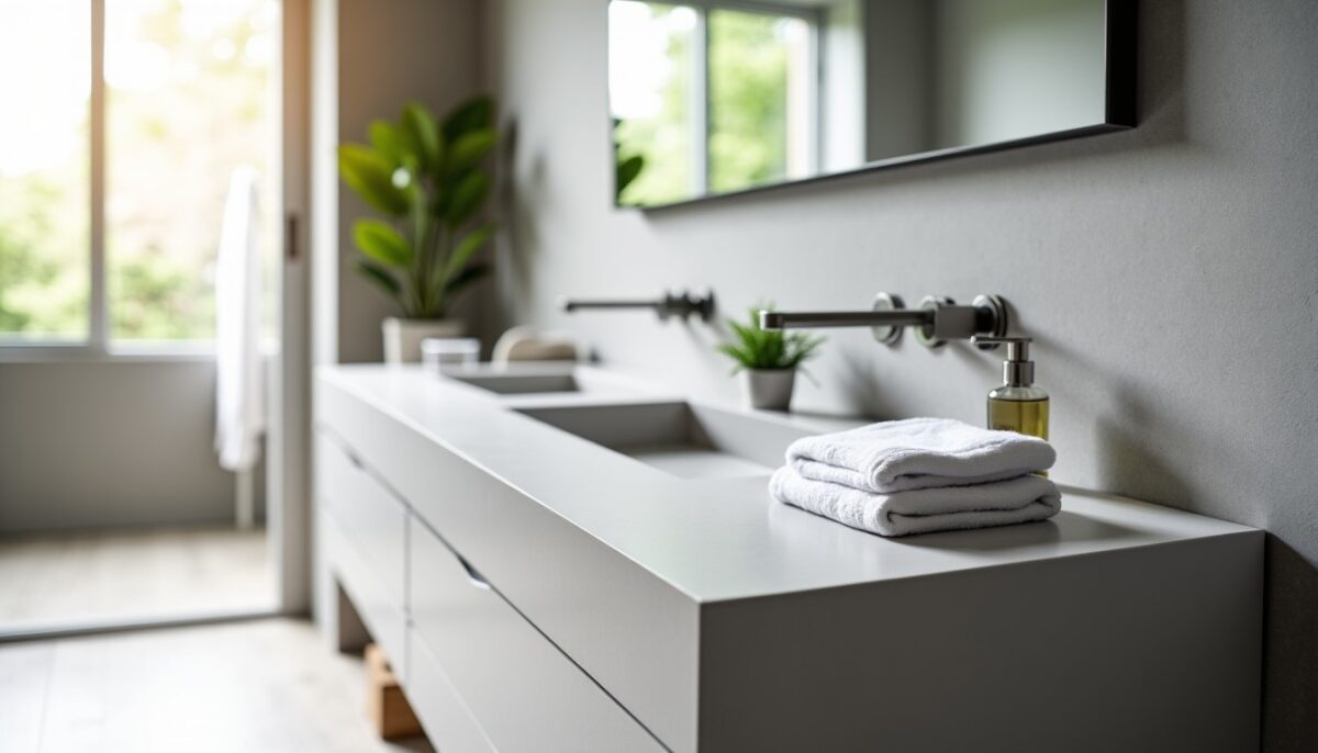 Construire un meuble de salle de bain en siporex : guide complet et conseils essentiels